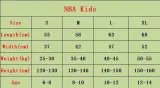 Celtics IRVING #11 White Kids NBA Jersey 热压