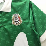 1995 Mexico Home Green Retro Soccer Jersey