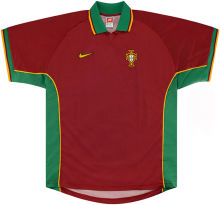 1997/98 Portugal Home Retro Soccer Jersey