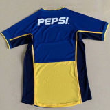 2002 Boca Home Retro Soccer Jersey