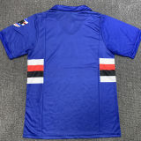 1990/91 Sampdoria Home Retro Soccer Jersey