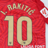 2023/24 Sevilla FC Away Red Fans Soccer Jersey