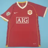 2006-2007 M Utd Home Retro Soccer Jersey