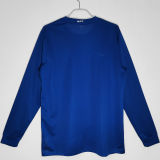 2008/09 M Utd Third Blue Long Sleeve Retro Jersey