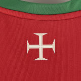 2006 Portugal Home Retro Soccer Jersey