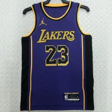 Lakers JAMES #23 Blue NBA Jerseys