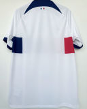 2023/24 PSG 1:1 Quality Away White Fans Soccer Jersey