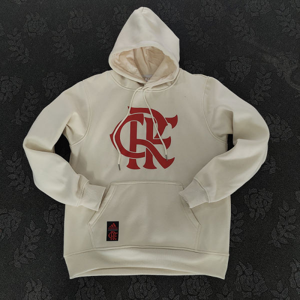 2023/24 Flamengo Off White Hoody