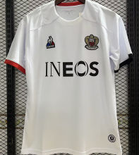 2023/24 Nice Away White Fans Soccer Jersey