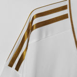 2011/12 RM Home White Retro Long Sleeve Soccer Jersey