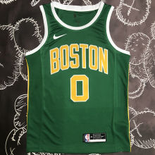 Celtics TATUM #0 Green NBA Jerseys