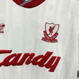 1988/89 LFC Third White Retro Soccer Jersey