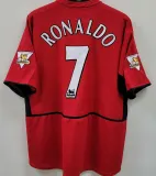 2002/04 M Utd Home Retro Soccer Jersey