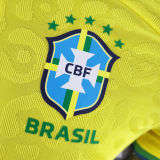 2022/23 Brazil Home Yellow Player Version Jersey