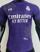2024/25 RM x Y3 Purple Player Version Soccer Jersey