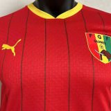 2024 Guinee Away Red Player Version Soccer Jersey 几内亚