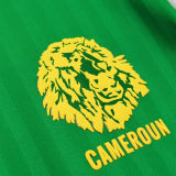 1990 Cameroun Home Green Retro Soccer Jersey
