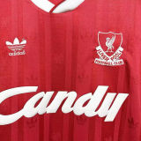 1988/89 LFC Home Red Retro Soccer Jersey