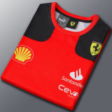 2023 Ferrari F1 55 Red Team T-Shirt 圆领
