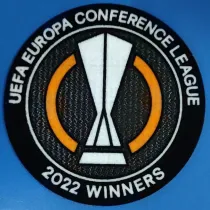 2022 UEFA EUROPA CONFERENCE LEAGUE Patch (You can buy it alone OR tell us which jersey to print it on. ) 2022 欧协联罗马专用冠军章