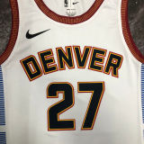 Nuggets MURRAY #27 Off White City Edition NBA Jerseys