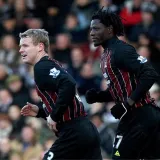 2008/09 Man City Away Red Black Retro Jersey
