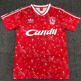 1989-1991 LFC Home Retro Soccer Jersey