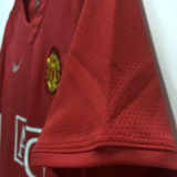 RONALDO #7 2007-08 M Utd Home Red Retro Jersey League Version 联赛版带06/07英超双金章 ★★
