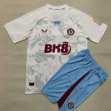 2023/24 Aston Villa Away Kids Soccer Jersey