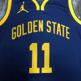Warriors THOMPSON #11 Royal Blue NBA Jerseys