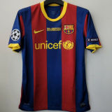 2010/11 BA Home Retro Soccer Jersey 有胸前小字和章 球+黑色公平条