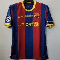 2010/11 BA Home Retro Soccer Jersey 有胸前小字和章 球+黑色公平条