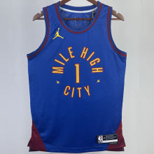 2023/24 Nuggets PORTER JR. #1 Blue NBA Jerseys