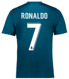 RONALDO # 7 RM 3rd Retro Long Sleeve Jersey 2017/18 (Have All Patch) (2017+12) 全套章 ★★