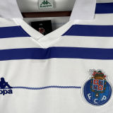 1985/86 Porto Away White Retro Soccer Jersey