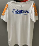 2010 Flamengo Away White Retro Soccer Jersey