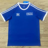 2024 Italy Home Blue Retro Style Jersey