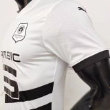 2023/24 Rennais Away White Player Version Soccer Jersey