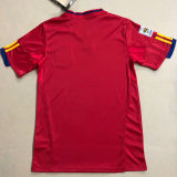 2010 Spain Home Red Retro Soccer Jersey