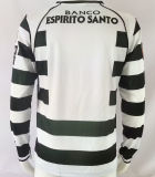 2001/03 Lisbon Home Retro Long Sleeve Soccer Jersey