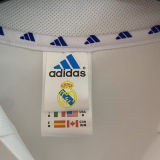 2001/02 RM Home White Retro Soccer Jersey