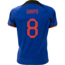 GAKPO #8 NL1:1 Quality Away Blue Fans Jersey 2022/23 ★★