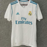 2017-2018 RM White Home Retro Soccer Jersey