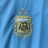 2023 Argentina Reversible Embroidery+Silica gel Windbreaker (3 Stars 3星 刺绣+硅胶 双面)