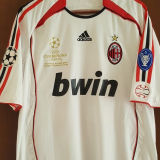 2006/07 AC Milan Away White Retro Soccer Jersey