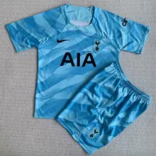 2023/24 TH FC Blue Goalkeeper Kids Soccer Jersey