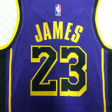 Lakers JAMES #23 Blue NBA Jerseys