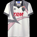1996/97 AT Mineiro Away White Retro Soccer Jersey