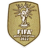 植绒 (Flocking) FIFA WORLD CHAMPIONS 2022 Flocking Patch 2022 植绒 世界杯金杯 (You can buy it alone OR tell us which jersey to print it on. )