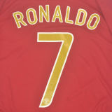 RONALDO #7 M Utd Home Retro Jersey 2006/07 (Have UCL Patch 带1个欧冠球 UCL Font 欧冠字体 ) ★★